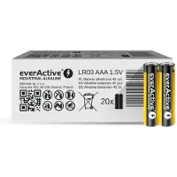 EverActive Piles alcalines AAA/LR03 Industrial - 40 pièces
