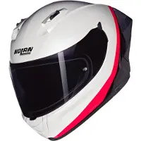 Nolan N60-6 Sport Verniciatura Speciale Casque Intégral Blanc/Noir/Rouge L unisex