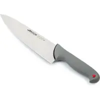 Arcos Couteau de chef couleur - Prof 241100 acier inoxydable nitrum et mangue ergonomique polypropylène et 25 cm de lame, vitrine