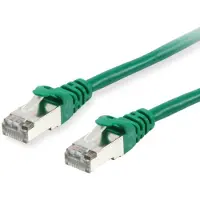Equip Patchkabel Cat6A S/FTP 2xRJ45 0.50m grün LSZH Polybeutel