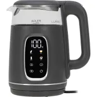 Adler AD 1305 electric kettle grey silver