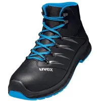 Uvex 2 trend Bottes S3 bleu, noir largeur 11 Gr. 45