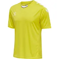 Hummel T-Shirt fonctionnel jaune / noir / blanc