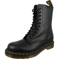 Dr. Martens Boots 1490 BLACK SMOOTH hommes - Noir - 42