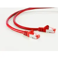 Shiverpeaks Câble patch cat6A S/FTP PIMF sans halogène rouge 15m
