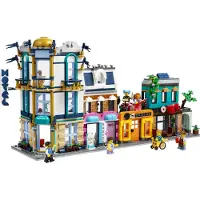 LEGO Creator Rue Principale 31141 - Set de Construction 3 en 1, 1459 Pièces, 9+ Ans