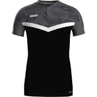 Jako T-Shirt fonctionnel gris / noir / blanc