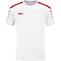 Jako Maillot enfant Power KA, Couleur:blanc/rouge, Taille:128