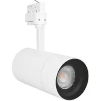 Ledvance Spot LED sur rail D85 Blanc 25W 1500lm 15-55D - 840 Blanc Froid | Mechanical Zoom - Dimmable
