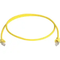 Telegärtner Teleg "rtner Câble patch, cat.6A (profond), S/FTP, 3,0 m, jaune
