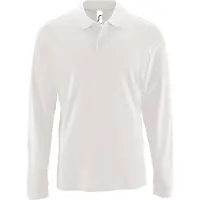 Sols Herren Perfect Long Arm Pique Polo Shirt PC2912 (3XL) (Orange)