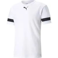 Puma T-Shirt fonctionnel 'TeamRise' noir / blanc