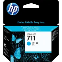 HP 711 (CZ130A) - Cyan - Cartouche d'encre