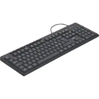 Hama 00173052 CK-200 Clavier filaire noir