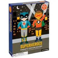 Petit Collage Superheroes Magnetic Costume Builder Multicolore Enfants