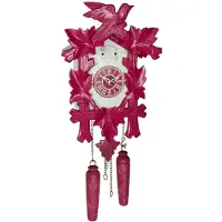 Trenkle - 350-20_QM_rose-blanc - horloge murale coucou - Quartz - Kuckulino Color Edition