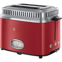 Russell Hobbs Retro Ribbon Rouge Grille-pain
