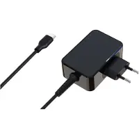 LC-Power Chargeur Mural Usb-a Et Usb-c Lc-nb-gan-65-c