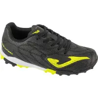 Joma Evolution Jr 2501 TF EVJW2501TF, Chaussures de Turf, pour garçons, Noir
