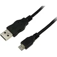 Logilink Câble USB 2.0, USB-A - USB-B micro mâle, 5,0 m