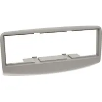 ACV Adaptateur de façade 1-DIN compatible avec Fiat Multipla grey