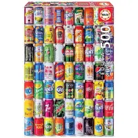 Educa Puzzle Canettes de Soda - 500 à 999 pièces