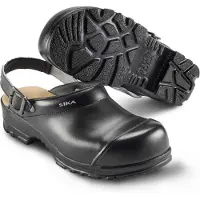 Sika Chaussure de sécurité Flex LBS sabot ouvert avec bride de talon Noir-41