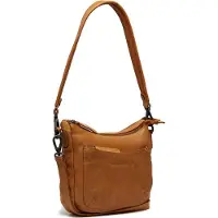 Chesterfield Cuir sac à épaule sac à épaule bandoulière Caroline Shoulderbag Ocher Yellow marron clair