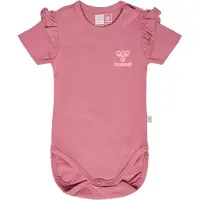 Hummel hmlTALYA RUFFLE BODY S/S - mesa rose, Taille:68