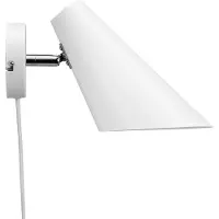Dyberg Larsen Applique murale Applique murale LED Lampe de lecture Décoration Lampe de chevet Salon Métal Chambre à coucher Cale blanc