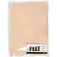 Creativ Company Hobbyvilt Lumière Beige A4, 10 velles