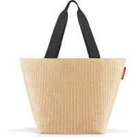 Reisenthel Tasche Shopper M Raffia Nero (ZS7078)