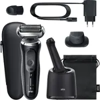 Braun Series 7 71-n Shaver Argenté