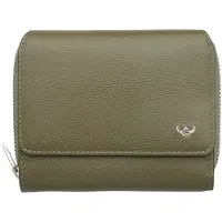 Golden Head Cuir porte-monnaie Madrid RFID Protect Zipped Billfold Coin Wallet Olive