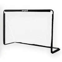 Sportx Metalen Voetbaldoel 182x60x122 cm Zwart