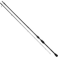 Mikado Canne à lancer Bixlite Light, noire, 2,08 m / 2-9 g, noire, 2,08 m