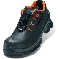 Uvex Chaussures basses de sécurité 2 MACSOLE taille 52 W14 S3L ESD SR HRO noir/or 6522.4, Niveau de protection:S3, Taille:39, Couleur:noir/orange, Largeur:11