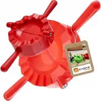 Kadax Moules à pâtisserie "Locana", Moules pour pâtisseries, rouge, 2 pièces