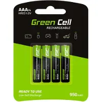 Green Cell GR03 pile domestique Batterie rechargeable AAA Hybrides nickel-métal (NiMH)