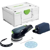 Festool ETSC 2 125-Basic 18V Accu Corps De Ponceuse Excentrique En Systainer - 125mm