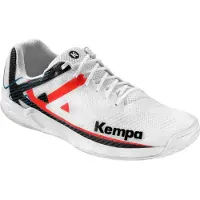 Kempa WING 2.0 blanc/rouge/noir, Coleurs:blanc/rouge/noir, Tailles :49 (UK 14)