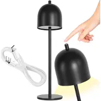 Toolight Lampe de Chevet APP1358-T Black