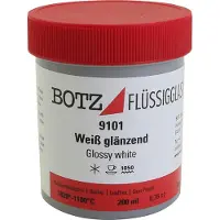 Nobrand BOTZ Flüssig-Glasur blanc brillant 200ml
