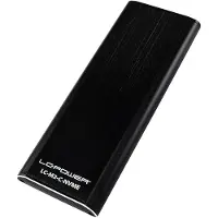 LC-Power LC-M2-C-NVME - Boîtier SSD - M.2 - M.2 - 10 Gbit/s - Port USB - Noir