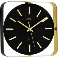 AMS - 5585 - Horloge murale - Quartz Radio - 30x30cm