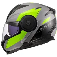 LS2 Helmets LS2 FF902 Scope II Duria Grau-Neon Gelb S