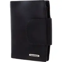 Bruno Banani Cuir porte-monnaie New York Wallet with Flap Brown brun
