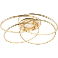 Globo Lighting Plafonnier doré Barna Ø 85 cm
