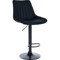 CLP Tabouret de bar Pivotant en pvc et synthetique Crème