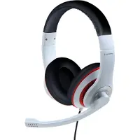 Gembird MHS-03-WTRDBK headphones/headset Wired Head-band Gaming Black, Red, White